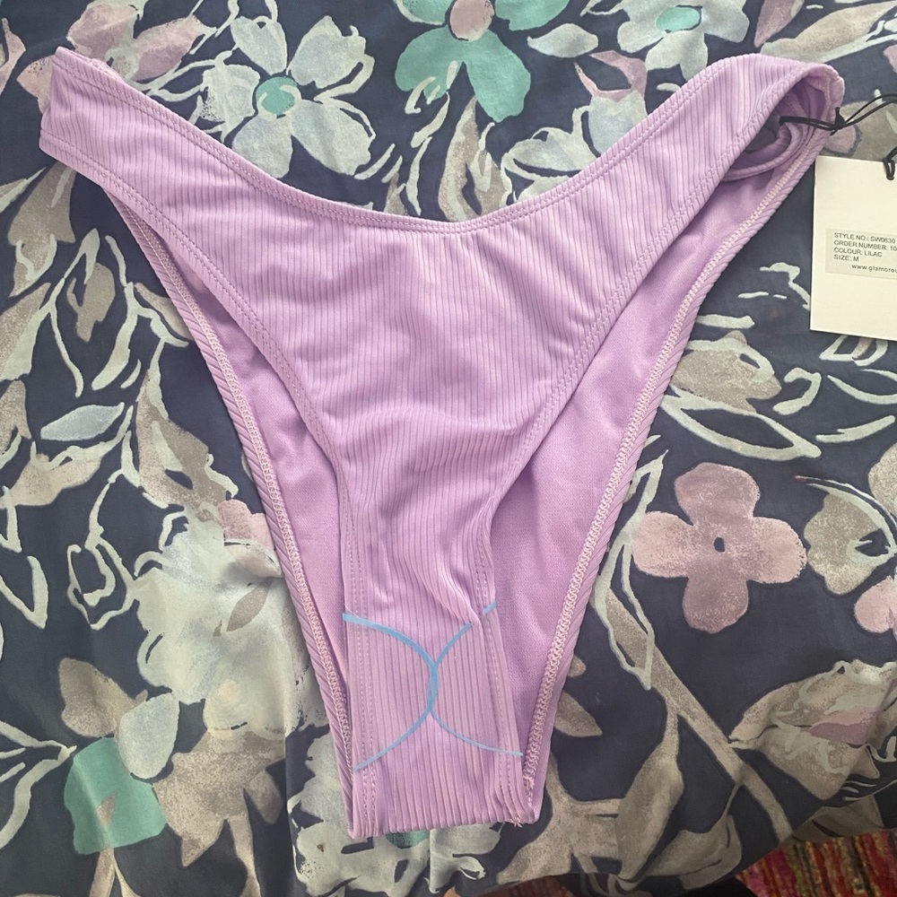ASOS Purple Cheeky Bikini - Picture 5 of 6
